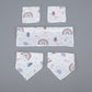 10 Pieces - Newborn Baby Sets - Summery Collection - Pastel Rainbow