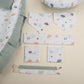 15 Piece Full Set - Newborn Sets - Mint Honeycomb - Bird