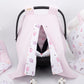 10 Piece - Newborn Sets - Seasonal - Candy Pink Muslin - Pink Stick Babies