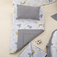 15 Piece Full Set - Newborn Sets - Dark Gray Knit - Gray Rabbit