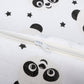Sleeping Bag - Cream Muslin - Panda
