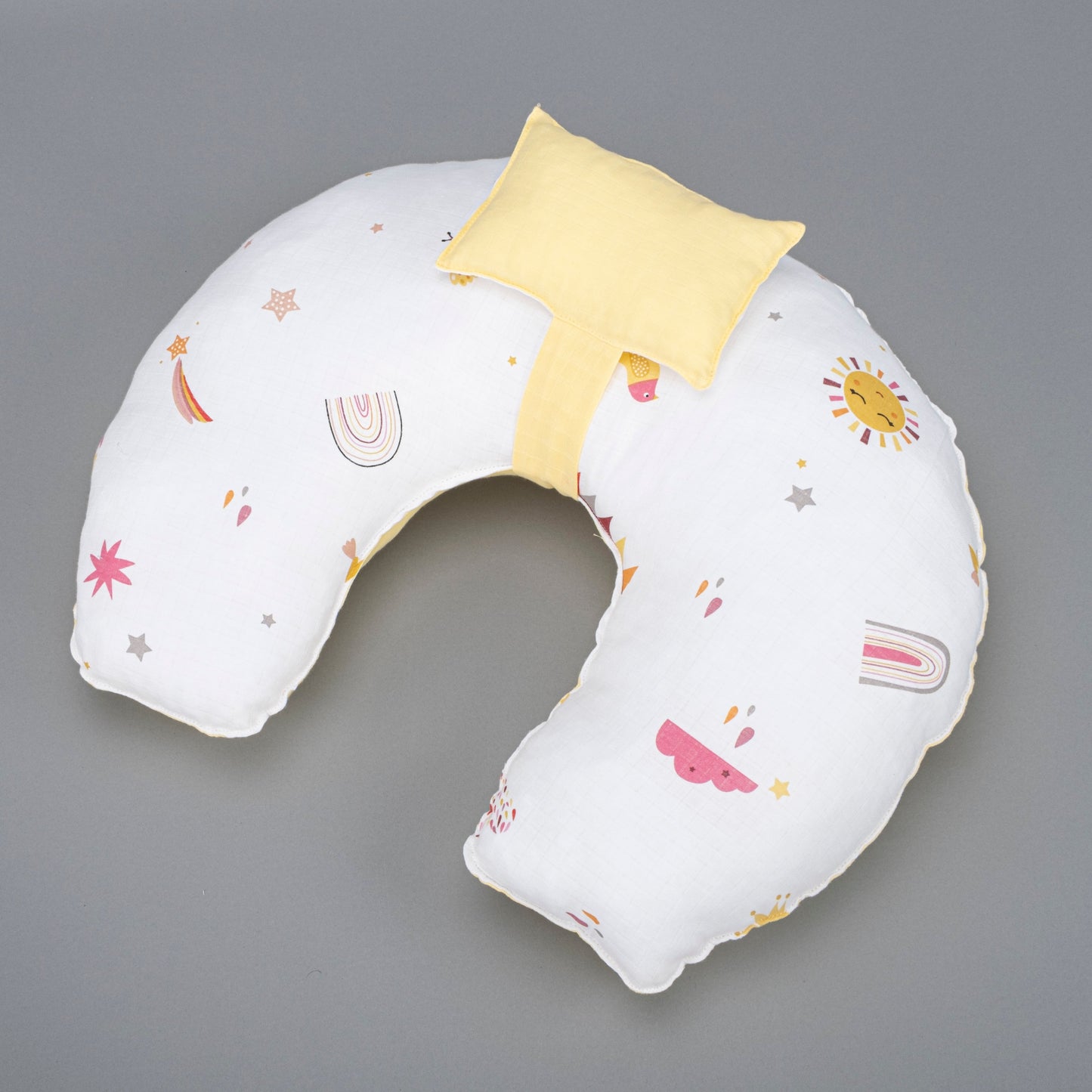 15 Pieces - Newborn Baby Sets - Yellow Muslin - Sun