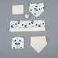 10 Piece - Newborn Sets - Seasonal - Cream Muslin - Panda