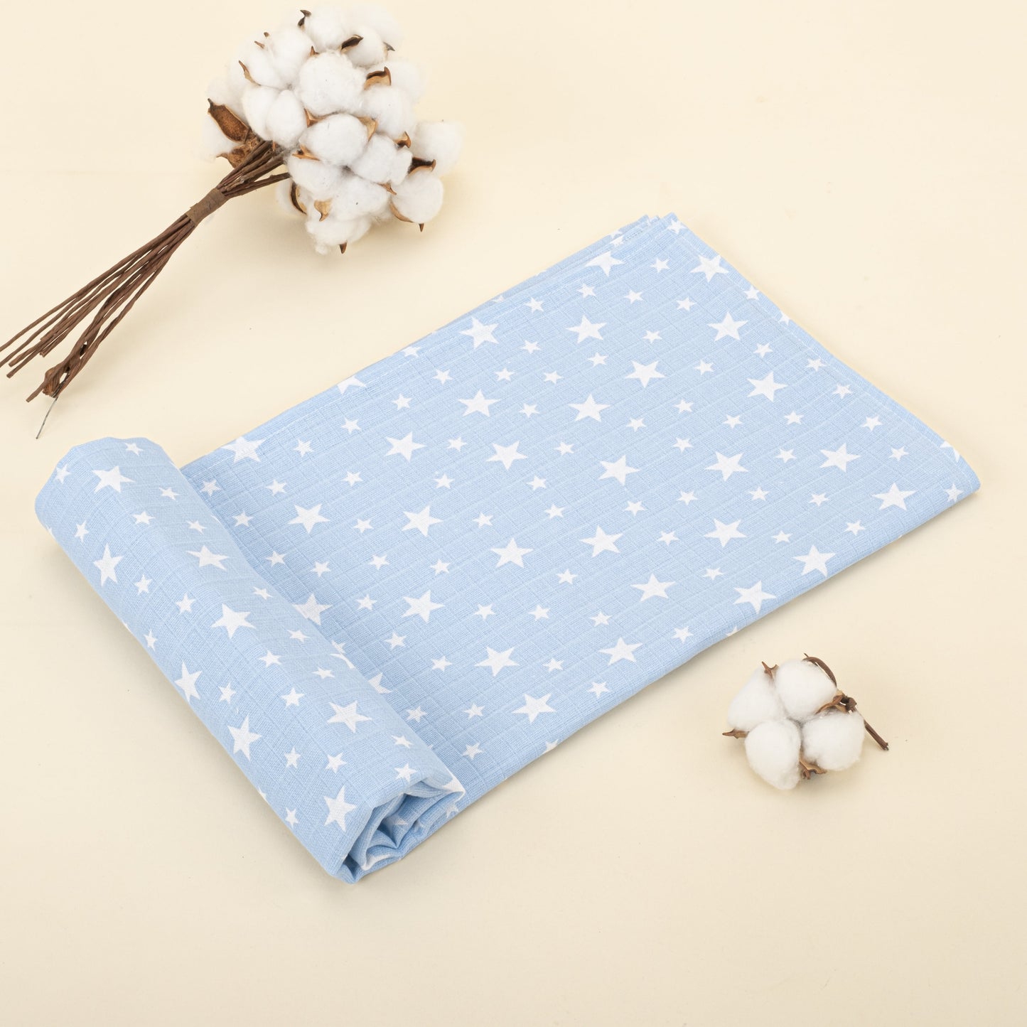 10 Pieces - Newborn Baby Sets - Summery Collection - Blue Tiny Stars