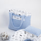 15 Piece Full Set - Newborn Sets - Blue Honeycomb - Minimal Forest