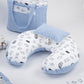 15 Piece Full Set - Newborn Sets - Blue Honeycomb - Minimal Forest