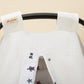 Stroller Cover Set - Double Side - White Muslin - Navy