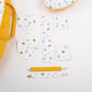 15 Piece Full Set - Newborn Sets - Mustard Honeycomb - Giraffe