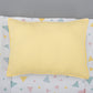Double Side Changing Pad - Yellow Muslin - Colored Triangles