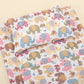 Double Side Changing Pad - Colorful Elephants