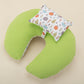 Breastfeeding Pillow - Pistachio Green Honeycomb - Green Pumpkin