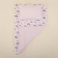 Double Side Changing Pad - Pink Muslin - Pink Little Rainbow