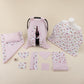10 Piece - Newborn Sets - Seasonal - Pink Muslin - Pink Little Rainbow