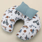 Breastfeeding Pillow - Petrol Blue Honeycomb - Tools