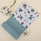 Pique Blanket - Double Side - Petrol Blue Honeycomb - Tools