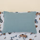 Double Side Changing Pad - Petrol Blue Honeycomb - Tools