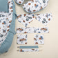15 Piece Full Set - Newborn Sets - Petrol Blue Honeycomb - Tools