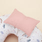 Breastfeeding Pillow - Pink Muslin - Pastel Rainbow