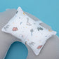 Breastfeeding Pillow - Gray Knit - Dinosaur