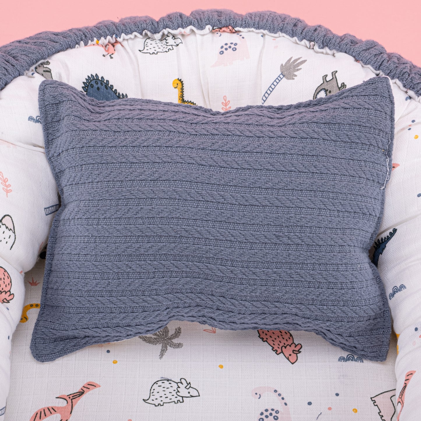 Babynest - Indigo Knitting - Dinosaur