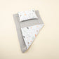 Double Side Changing Pad - Gray Muslin - Birds