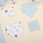 10 Piece - Newborn Sets - Seasonal - Baby Blue Muslin - Letter
