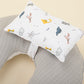Breastfeeding Pillow - Gray Knitted - Dinosaur