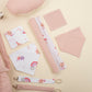 15 Piece Full Set - Newborn Sets - Powder Muslin - Pink Rainbow