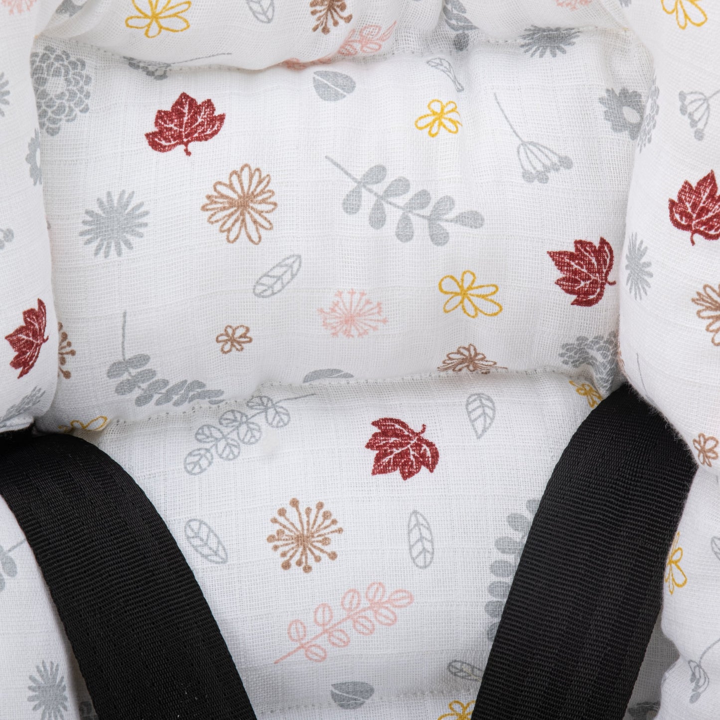 Stroller Cover Set - Double Side - Earthen Knitting - Spring Patterns