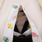 Stroller Cover Set - Double Side - Bebe Pink Muslin - Ice Cream