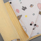 9 Piece - Newborn Sets - Winter - Yellow Honeycomb - Flying Hearts