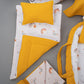 15 Piece Full Set - Newborn Sets - Mustard Honeycomb - Orange Rainbow