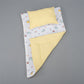 Double Side Changing Pad - Yellow Muslin - Snail