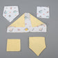 10 Piece - Newborn Sets - Seasonal - Yellow Muslin - Snails