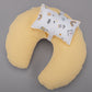 Breastfeeding Pillow - Yellow Honeycomb - Yellow Cat