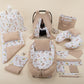 15 Piece Full Set - Newborn Sets - Beige Muslin - Gazelle