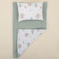 Double Side Changing Pad - Mint Honeycomb - Green Rainbow