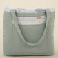 Baby Care Bag - Mint Honeycomb - Green Rainbow