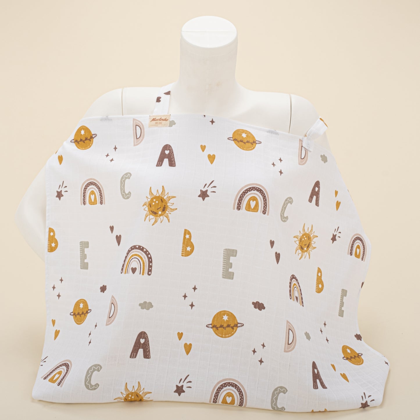 Nursing Apron - Galaxy and Letters