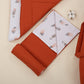 15 Piece Full Set - Newborn Sets - Tile Honeycomb - Orange Feather