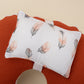 Breastfeeding Pillow - Tile Honeycomb - Orange Feather