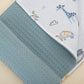15 Piece Full Set - Newborn Sets - Sky Blue Honeycomb - Blue Creatures