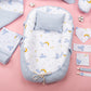 15 Piece Full Set - Newborn Sets - Blue Honeycomb - Blue Rabbit