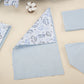 10 Piece - Newborn Sets - Seasonal - Blue Muslin - Blue Mini Cars