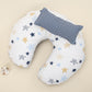 Breastfeeding Pillow - Indigo Pool Pike - Blue Star