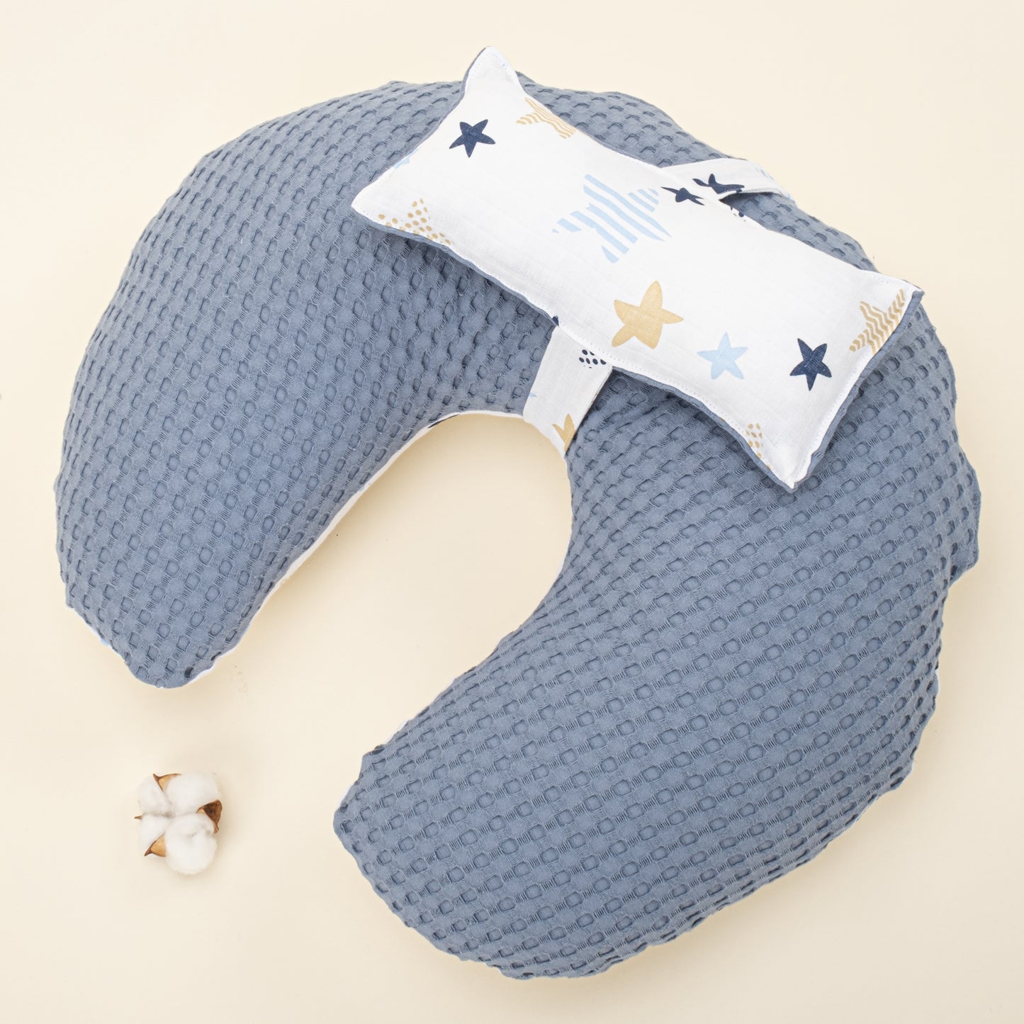 Breastfeeding Pillow - Indigo Pool Pike - Blue Star