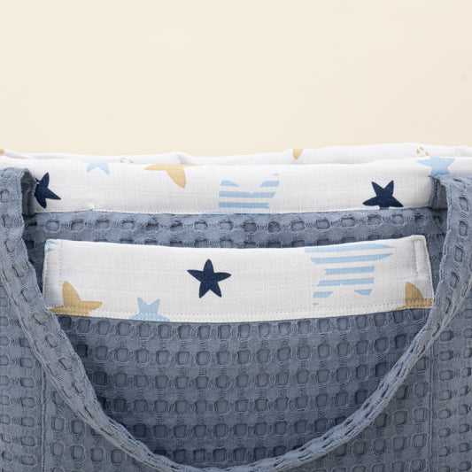 Baby Care Bag - Indigo Pool Pike - Blue Star