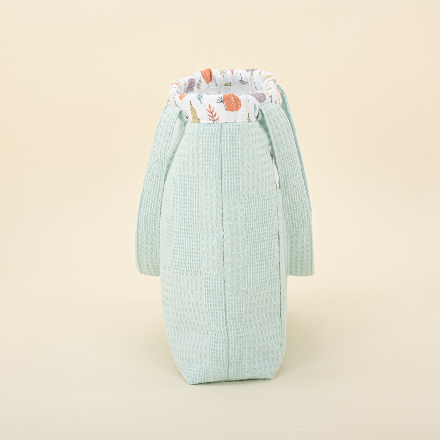 Baby Care Bag - Turquoise Honeycomb - Green Pumpkin