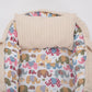 Babynest - Milk Brown Knitting - Colored Elephants
