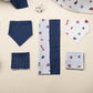 10 Piece - Newborn Sets - Seasonal - Navy Blue Satin - Navy